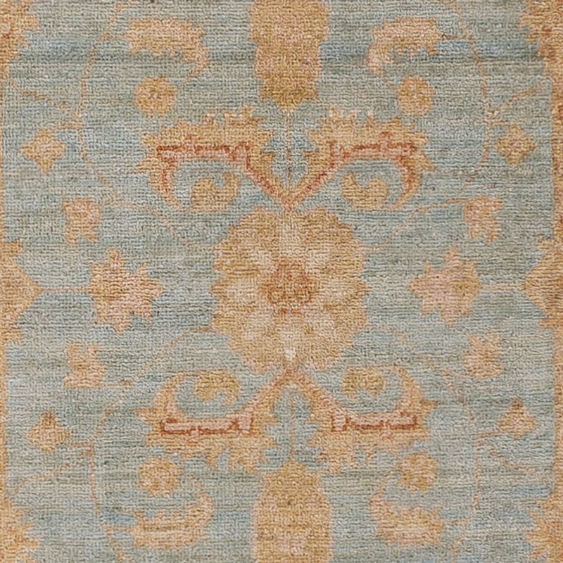 Tappeto corsia Tappeto Ziegler - 202 x 70 cm - blu chiaro