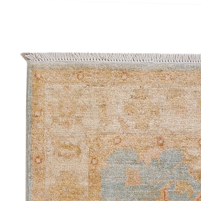 Tappeto corsia Tappeto Ziegler - 202 x 70 cm - blu chiaro