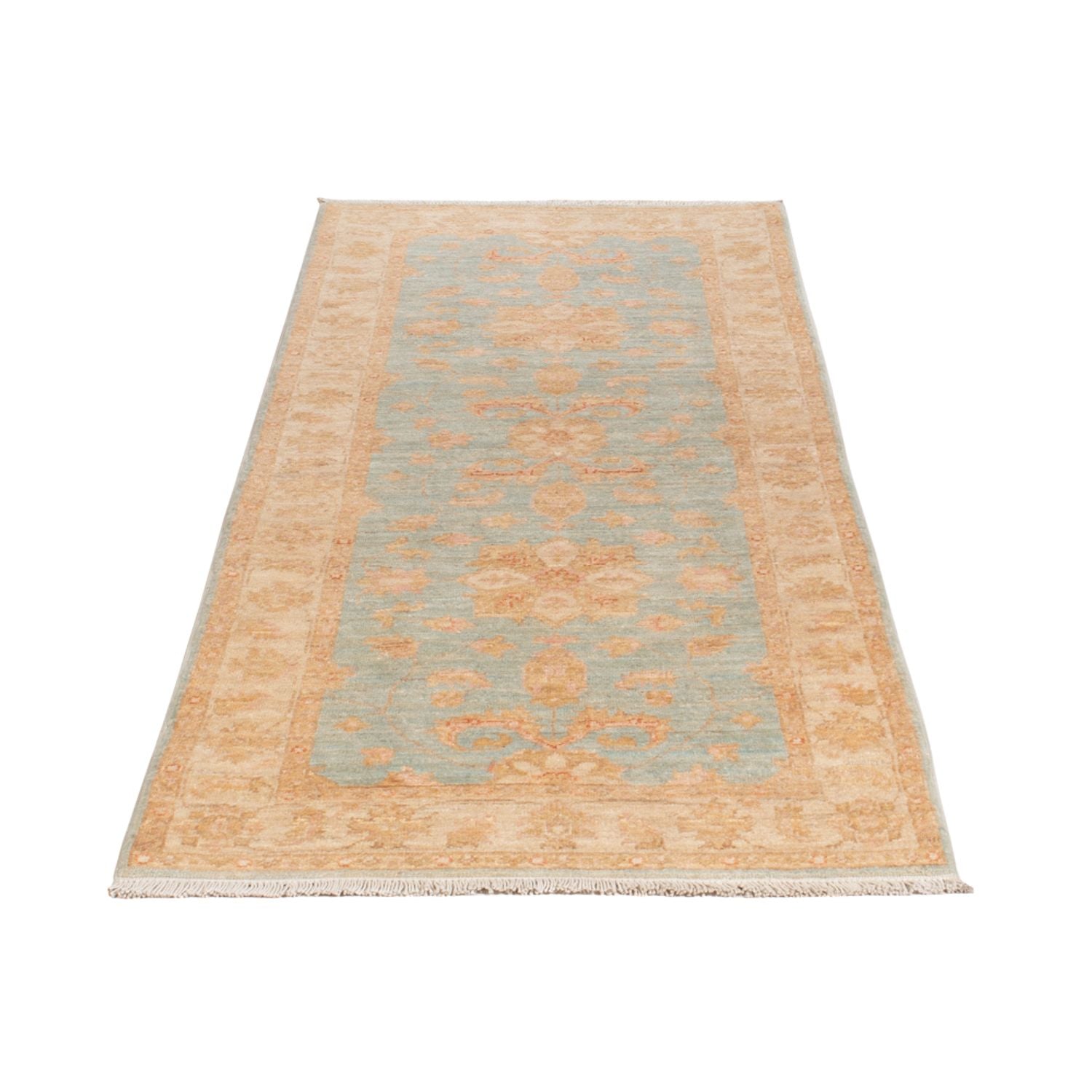 Tappeto corsia Tappeto Ziegler - 202 x 70 cm - blu chiaro
