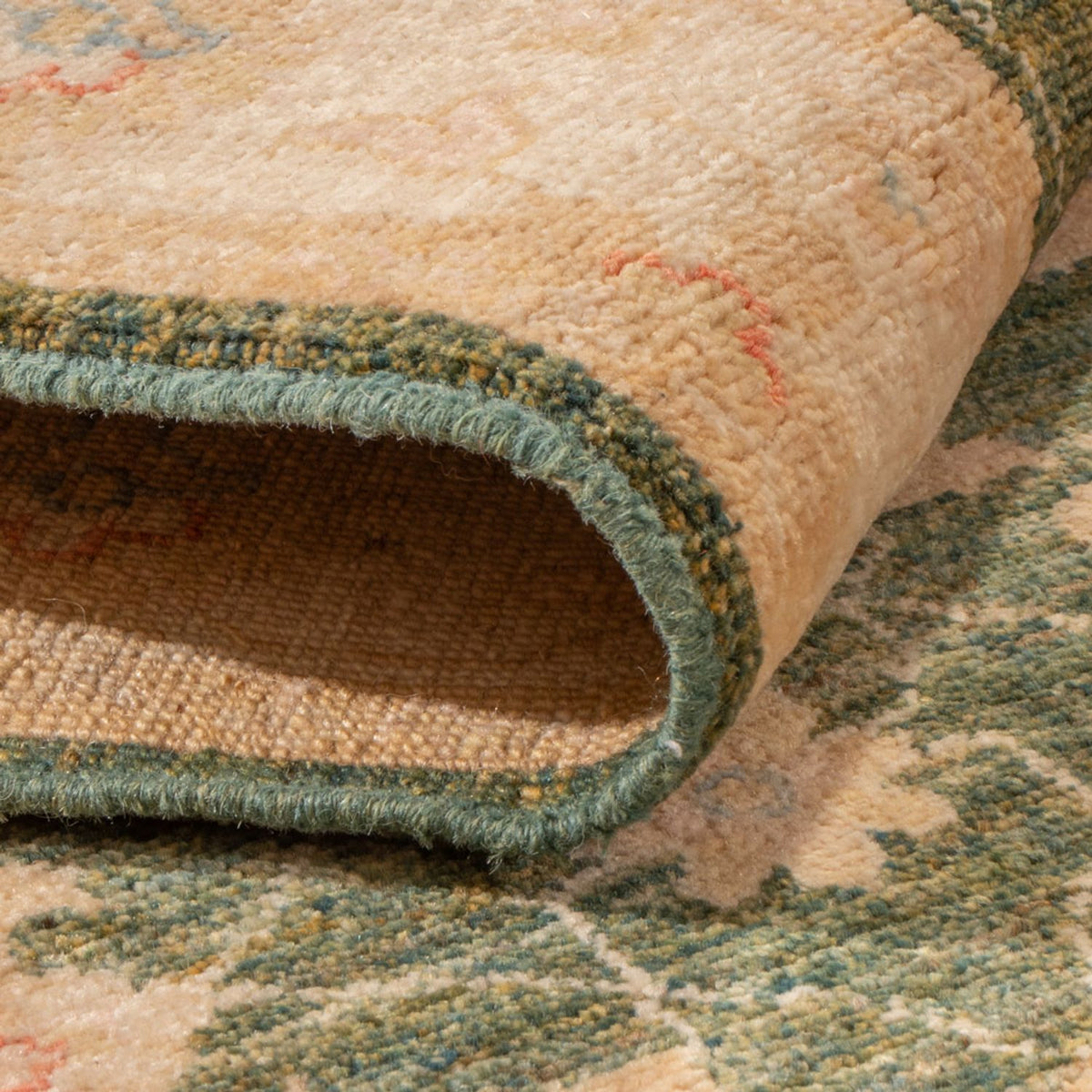 Tappeto corsia Tappeto Ziegler - 393 x 83 cm - verde oliva