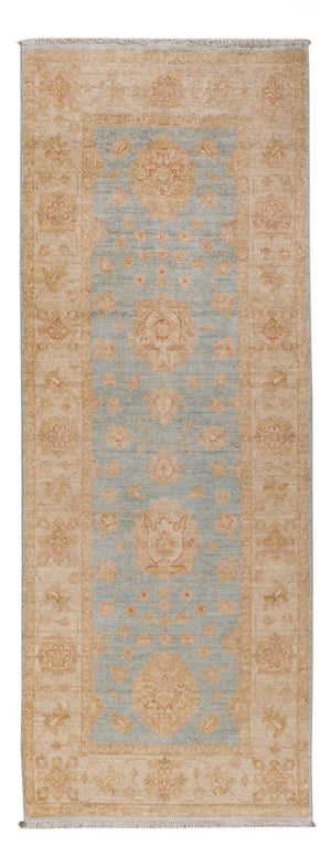 Tappeto corsia Tappeto Ziegler - 203 x 71 cm - blu chiaro