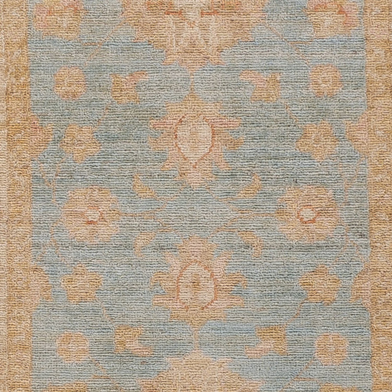Tappeto corsia Tappeto Ziegler - 203 x 71 cm - blu chiaro