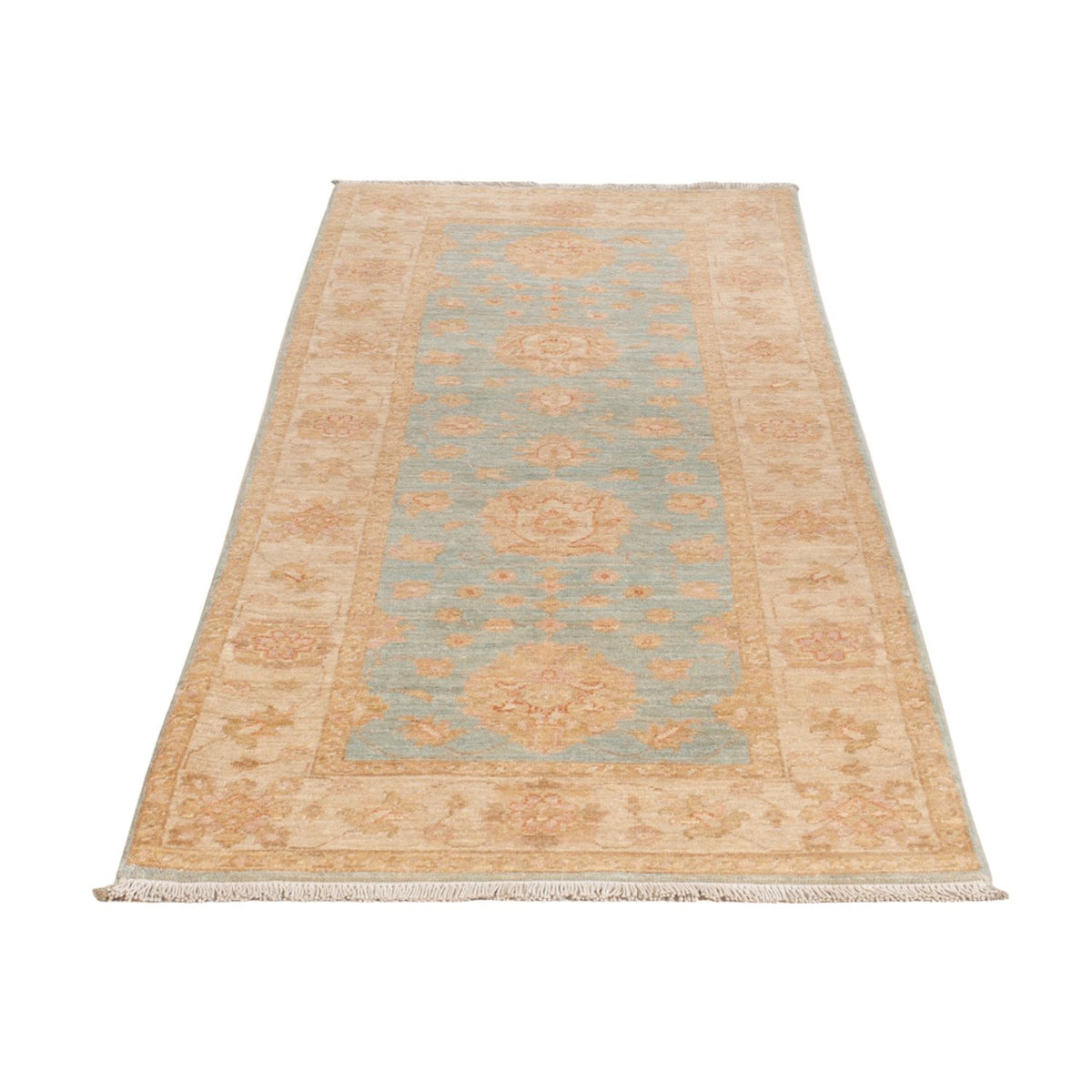 Tappeto corsia Tappeto Ziegler - 203 x 71 cm - blu chiaro