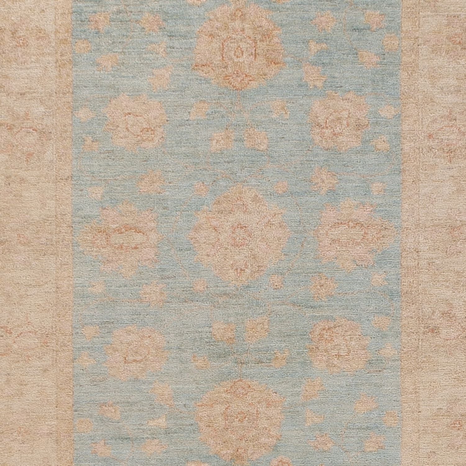 Tappeto corsia Tappeto Ziegler - 390 x 103 cm - blu chiaro