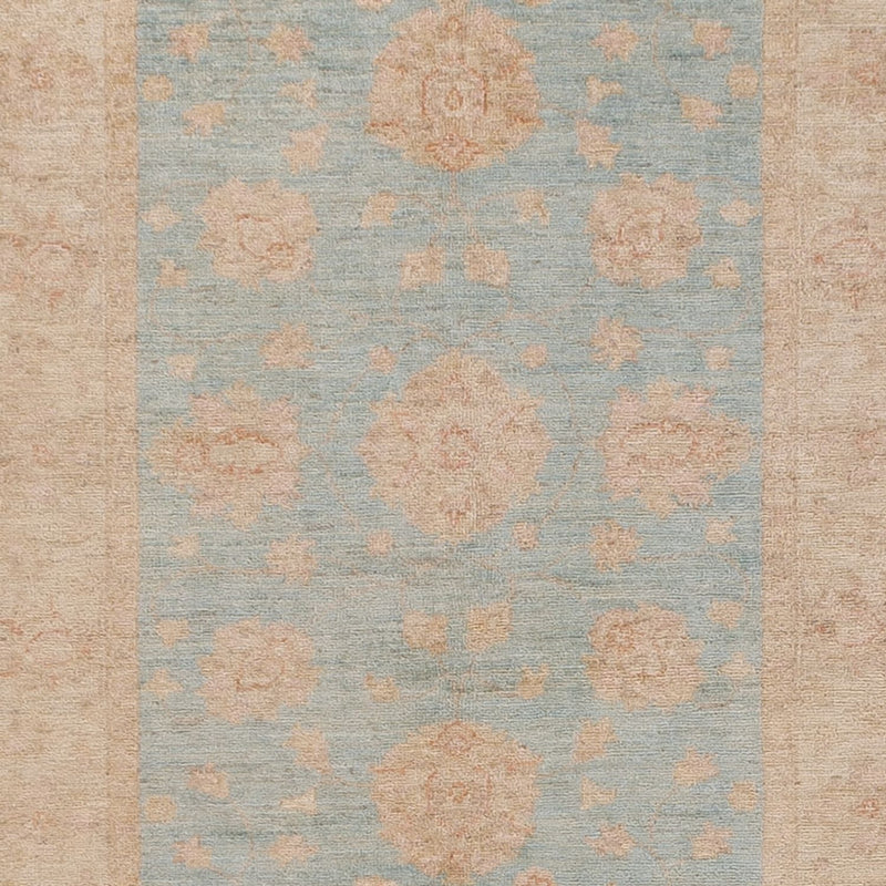 Tappeto corsia Tappeto Ziegler - 390 x 103 cm - blu chiaro