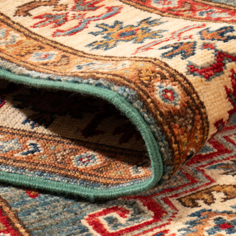 Tappeto corsia Tappeto Ziegler - Kazak - 246 x 75 cm - multicolore