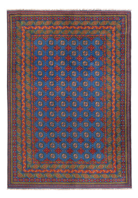 Tappeto afgano - Filpa - 296 x 203 cm - blu