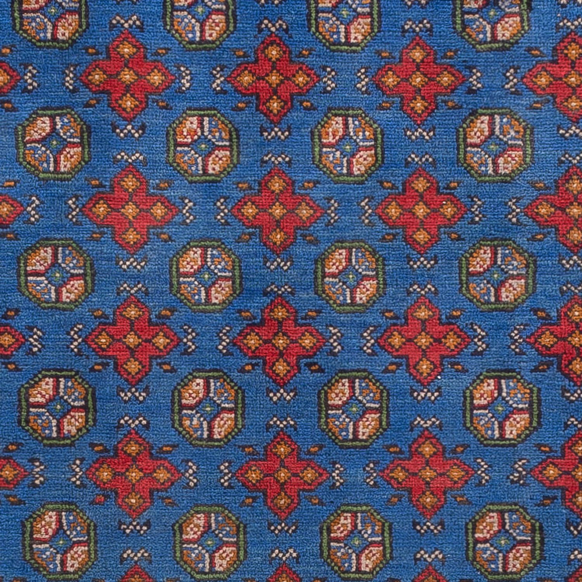 Tappeto afgano - Filpa - 296 x 203 cm - blu