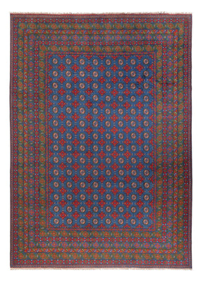 Tappeto afgano - Filpa - 355 x 252 cm - blu