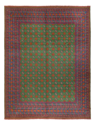 Tappeto afgano - Filpa - 393 x 296 cm - verde
