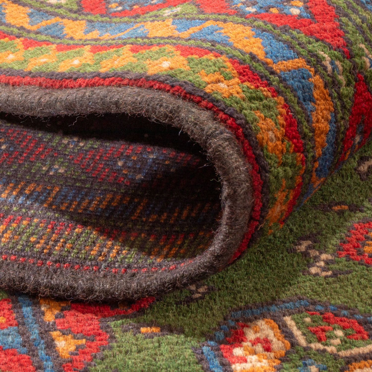 Tappeto afgano - Filpa - 298 x 200 cm - verde