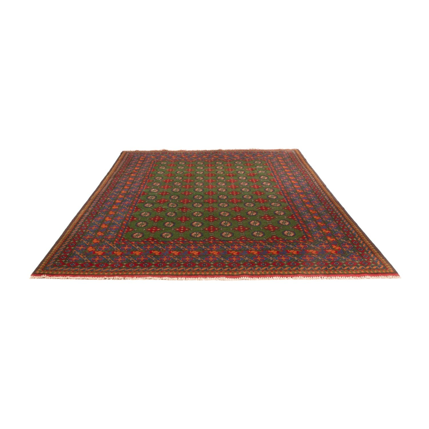 Tappeto afgano - Filpa - 298 x 200 cm - verde