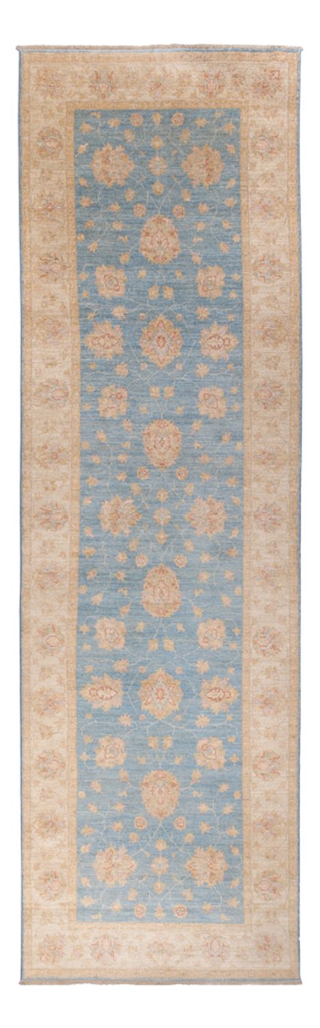 Tappeto corsia Tappeto Ziegler - 396 x 121 cm - blu chiaro