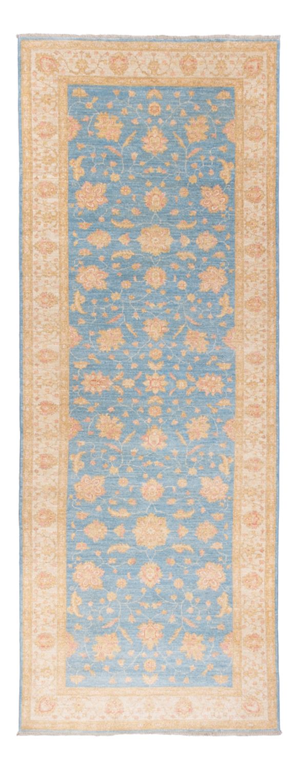 Tappeto corsia Tappeto Ziegler - 332 x 119 cm - blu chiaro