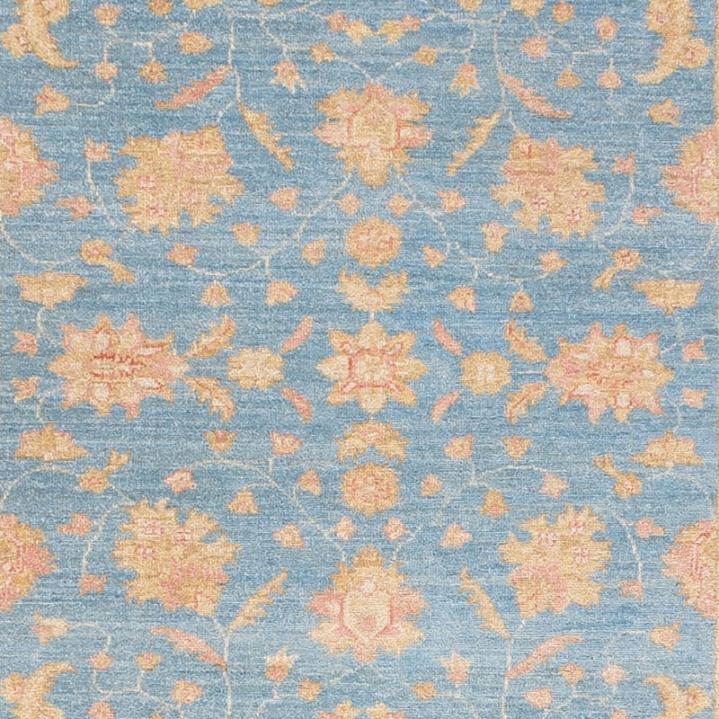 Tappeto corsia Tappeto Ziegler - 332 x 119 cm - blu chiaro