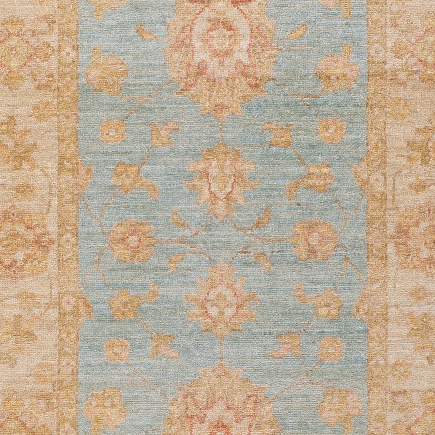 Tappeto corsia Tappeto Ziegler - 299 x 80 cm - blu chiaro