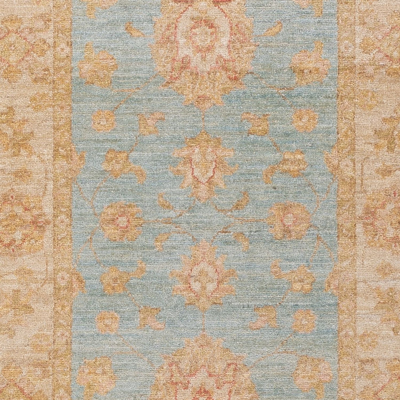 Tappeto corsia Tappeto Ziegler - 299 x 80 cm - blu chiaro
