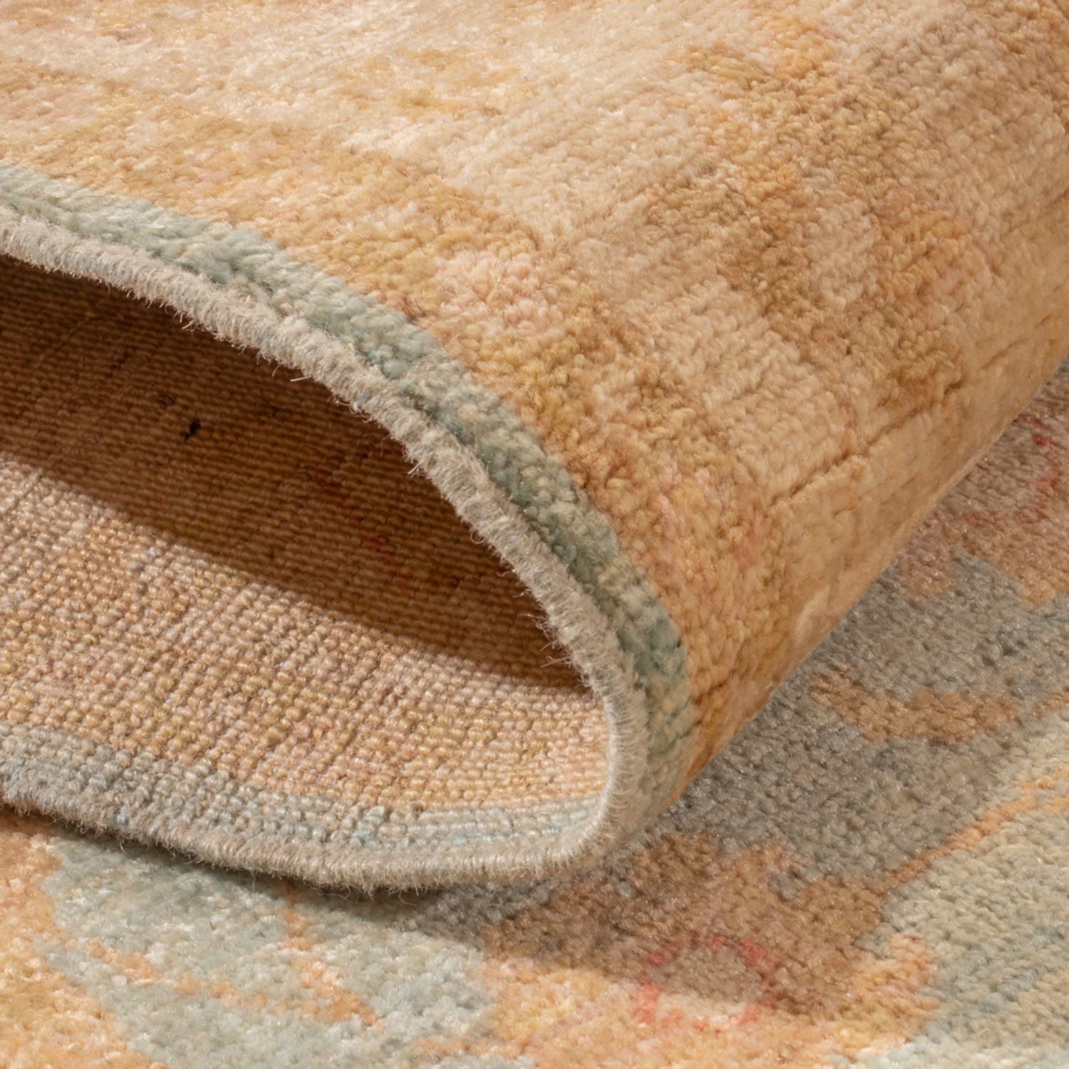 Tappeto corsia Tappeto Ziegler - 299 x 80 cm - blu chiaro