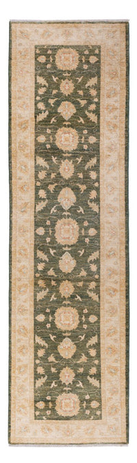 Tappeto corsia Tappeto Ziegler - 295 x 83 cm - verde oliva