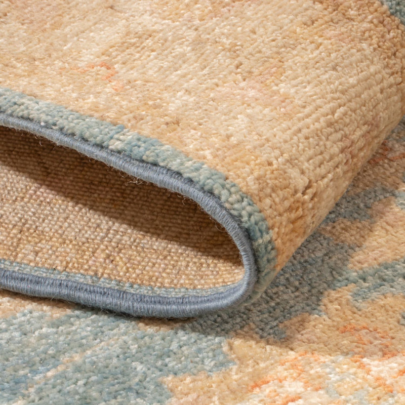 Tappeto corsia Tappeto Ziegler - 394 x 82 cm - blu chiaro