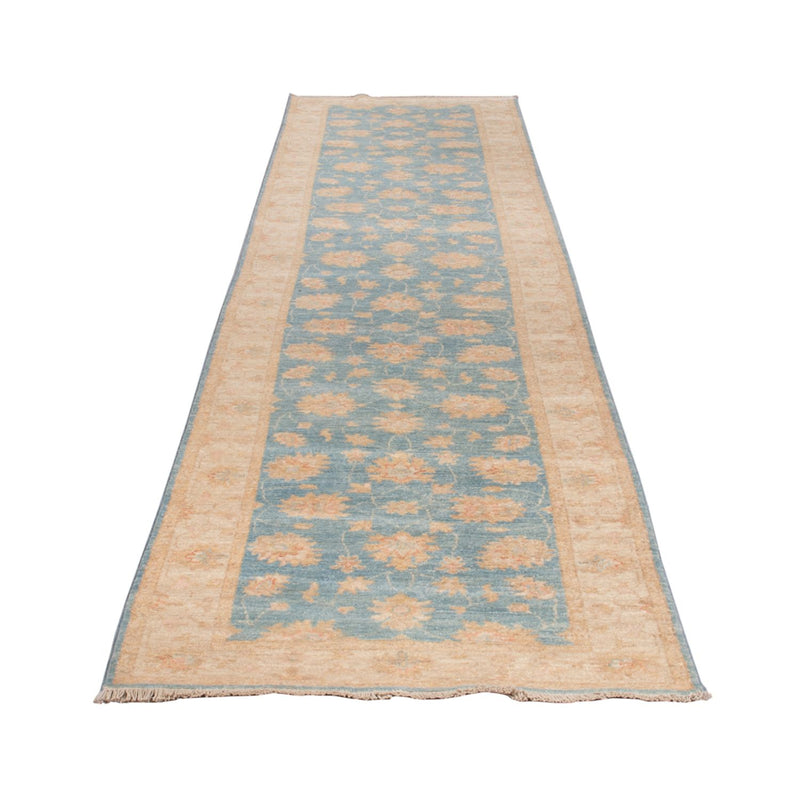 Tappeto corsia Tappeto Ziegler - 394 x 82 cm - blu chiaro