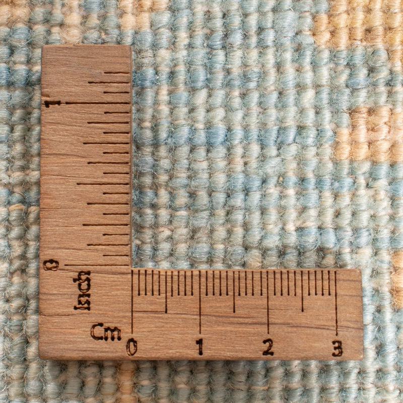 Tappeto corsia Tappeto Ziegler - 394 x 82 cm - blu chiaro