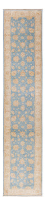 Tappeto corsia Tappeto Ziegler - 393 x 81 cm - blu chiaro