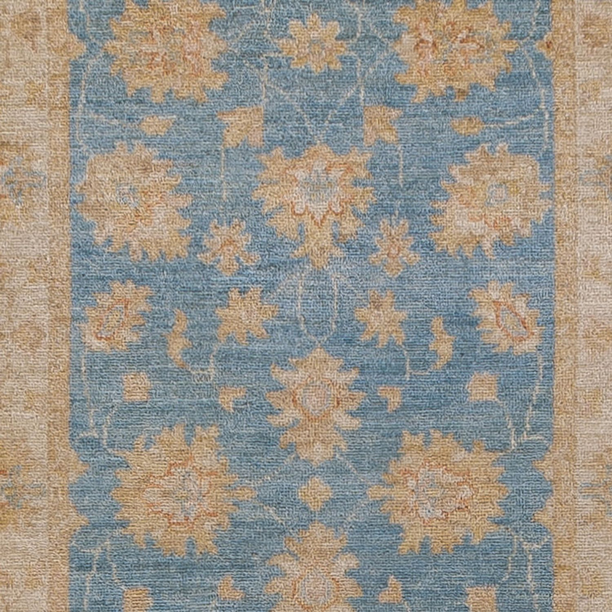 Tappeto corsia Tappeto Ziegler - 393 x 81 cm - blu chiaro