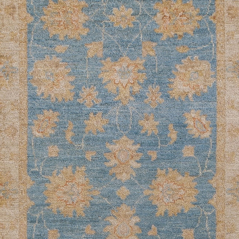 Tappeto corsia Tappeto Ziegler - 393 x 81 cm - blu chiaro
