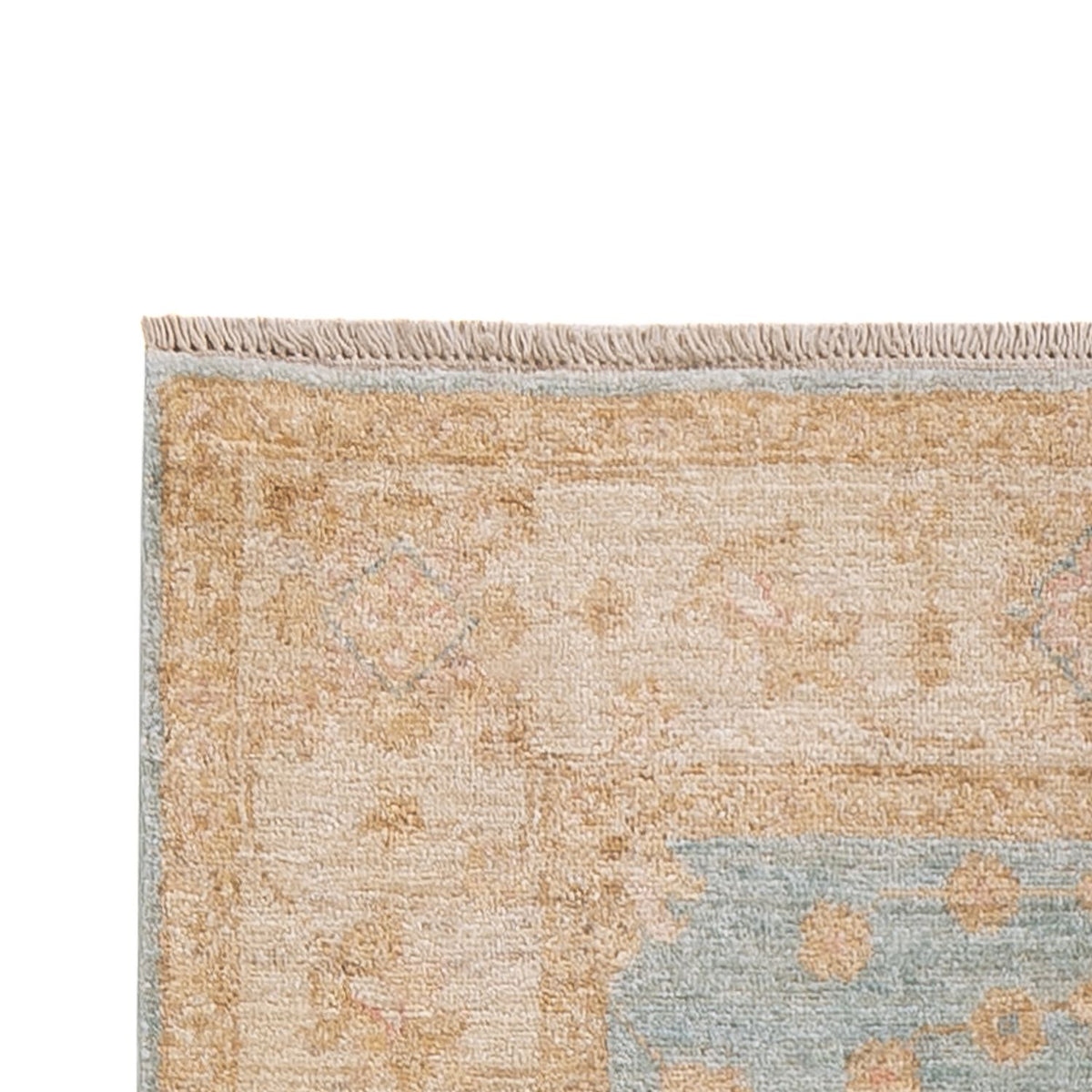 Tappeto corsia Tappeto Ziegler - 293 x 84 cm - blu chiaro