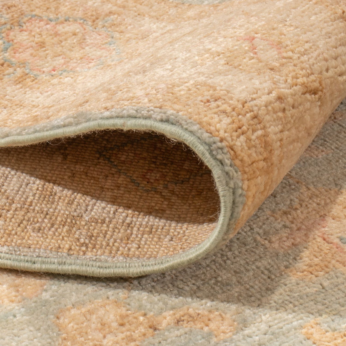 Tappeto corsia Tappeto Ziegler - 293 x 84 cm - blu chiaro