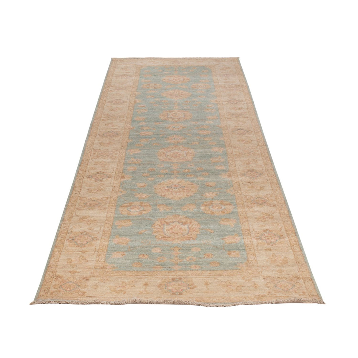 Tappeto corsia Tappeto Ziegler - 293 x 84 cm - blu chiaro