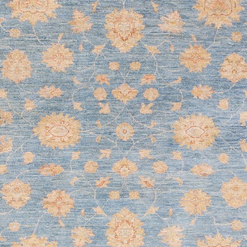 Tappeto corsia Tappeto Ziegler - 412 x 154 cm - blu chiaro