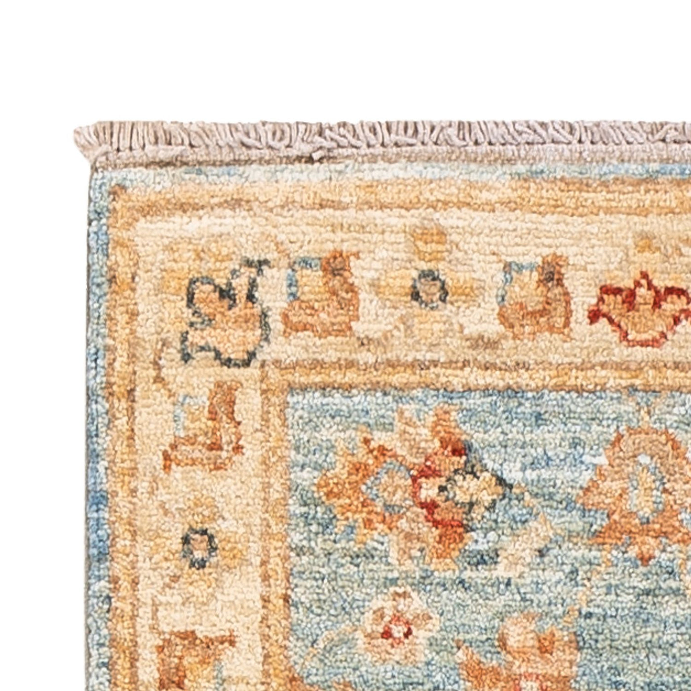 Tappeto corsia Tappeto Ziegler - 154 x 50 cm - blu chiaro
