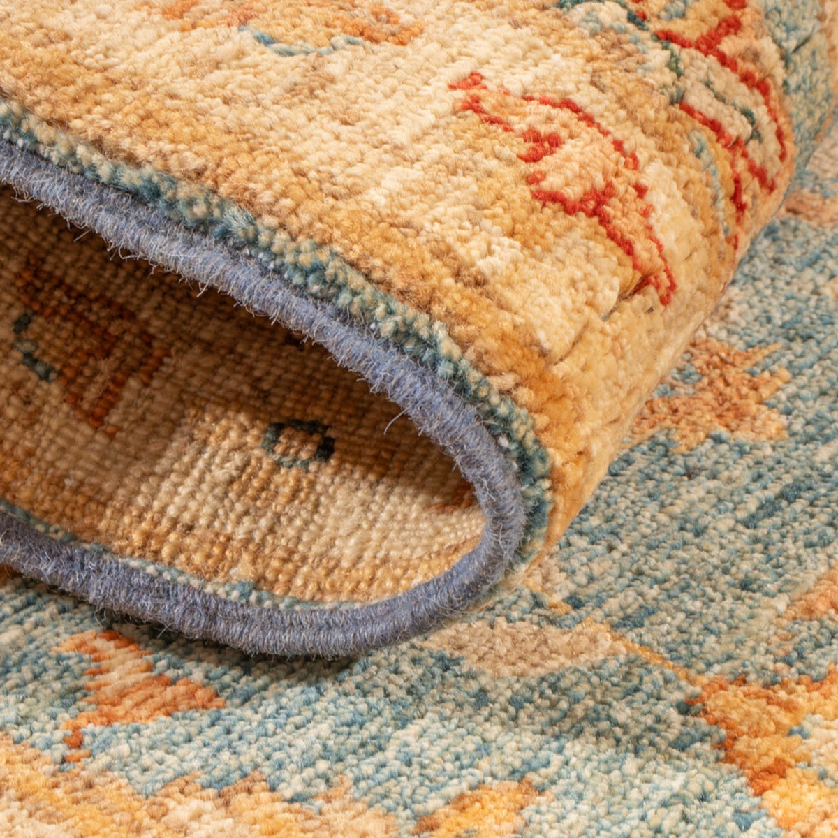 Tappeto corsia Tappeto Ziegler - 147 x 50 cm - turchese