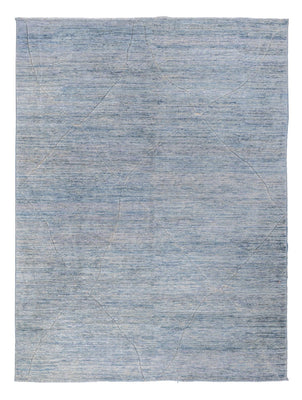Tappeto Ziegler - Moderno - 360 x 274 cm - blu petrolio
