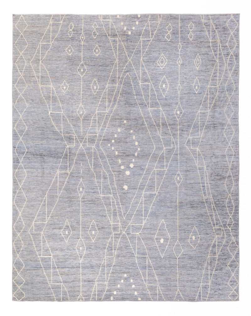 Tappeto di design - 410 x 318 cm - grigio