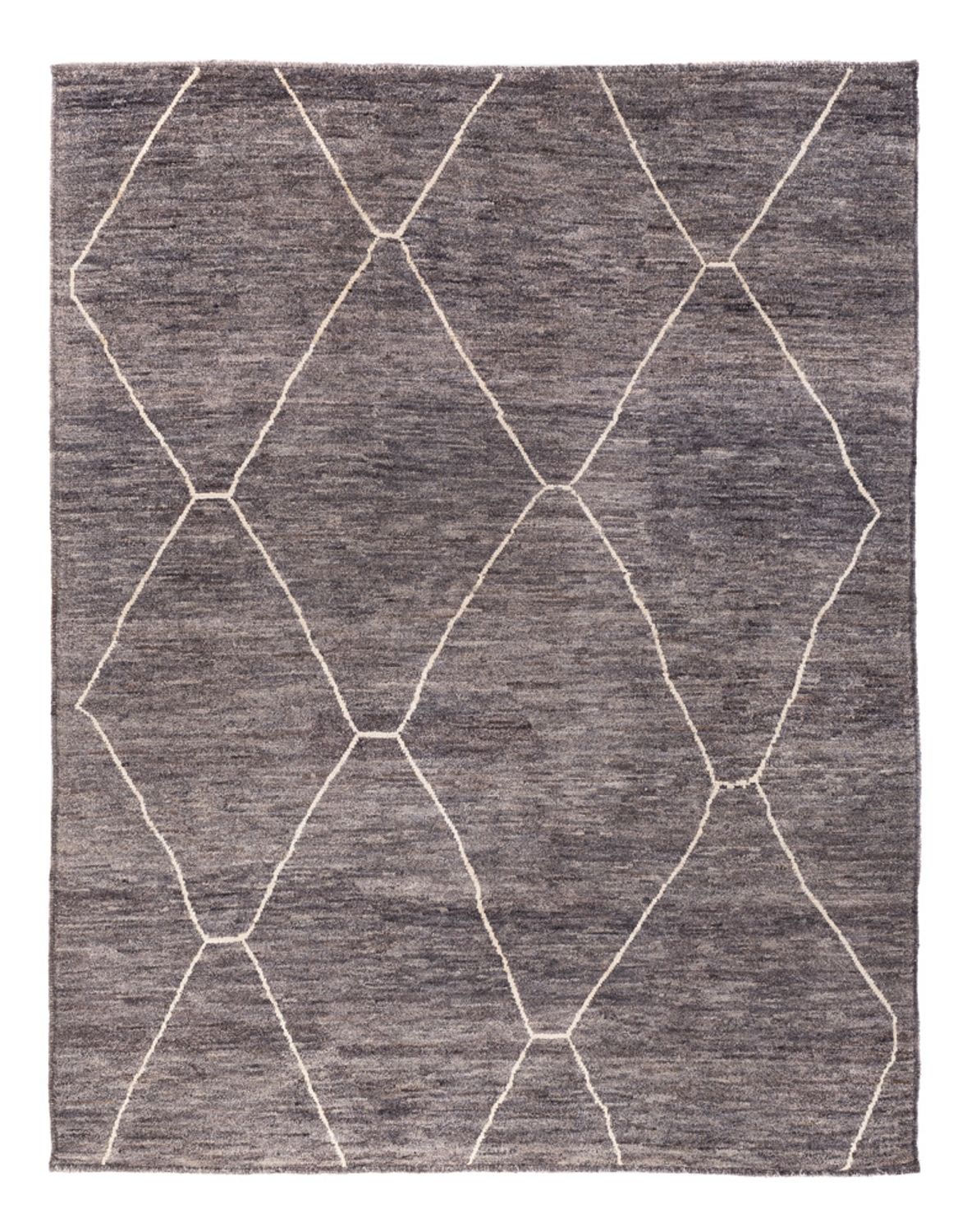 Tappeto berbero - 194 x 158 cm - grigio