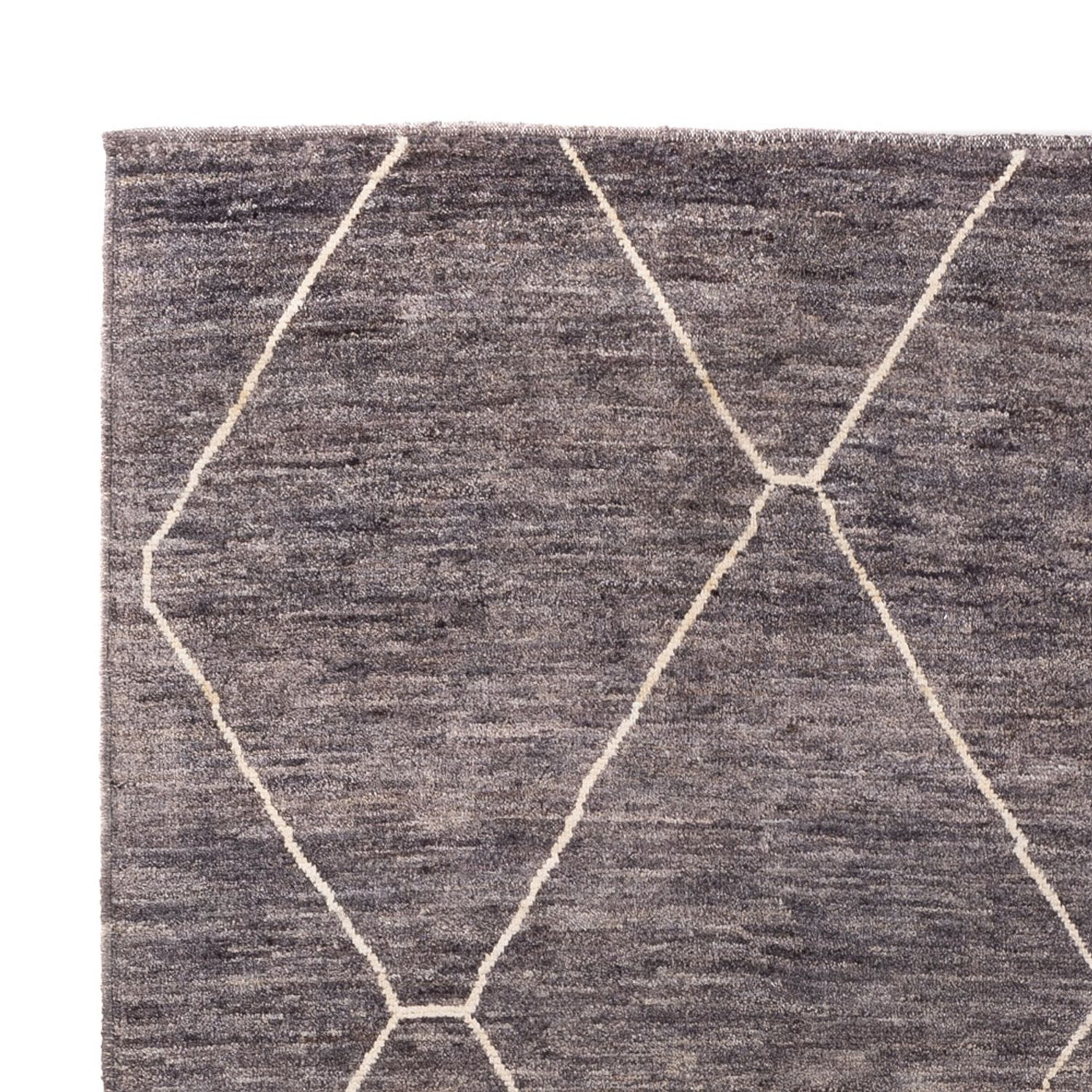 Tappeto berbero 194x158cm - Tappeto di lana