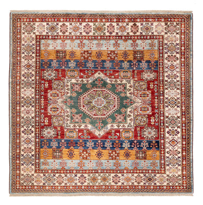 Tappeto Ziegler - Kazak quadrato  - 181 x 185 cm - multicolore