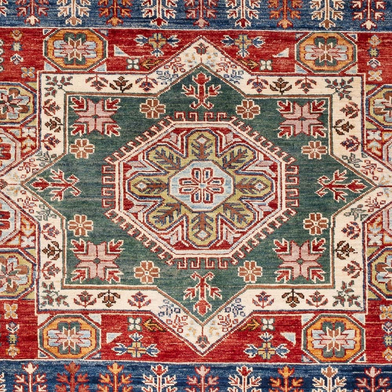Tappeto Ziegler - Kazak quadrato  - 181 x 185 cm - multicolore