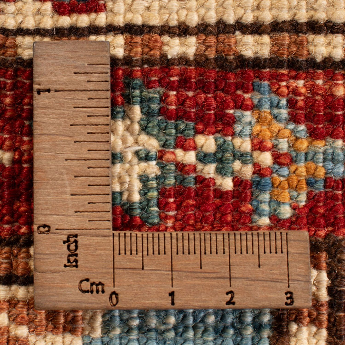 Tappeto Ziegler - Kazak quadrato  - 181 x 185 cm - multicolore