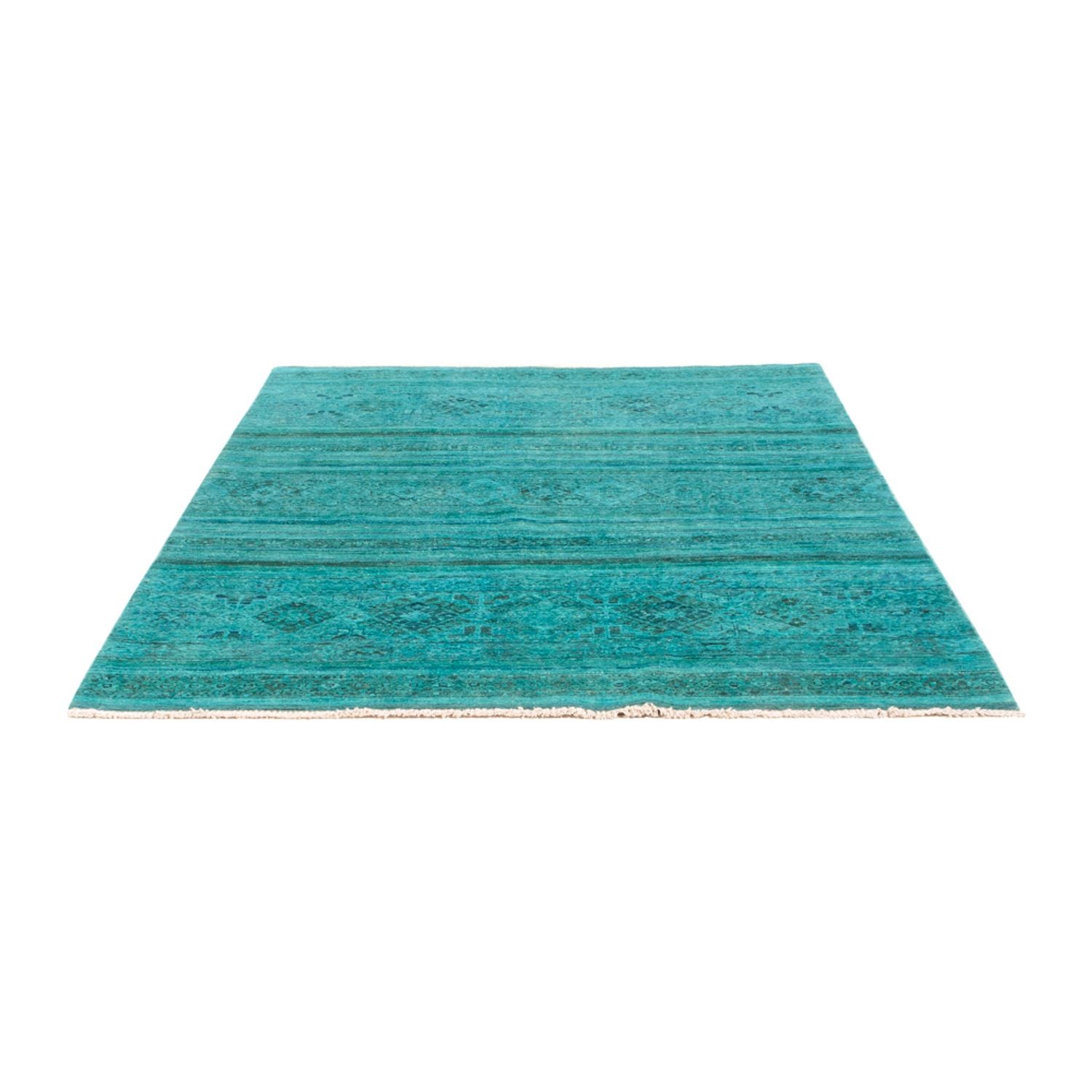 Tappeto Ziegler - Vintage/Tinto di moda - 201 x 148 cm - blu
