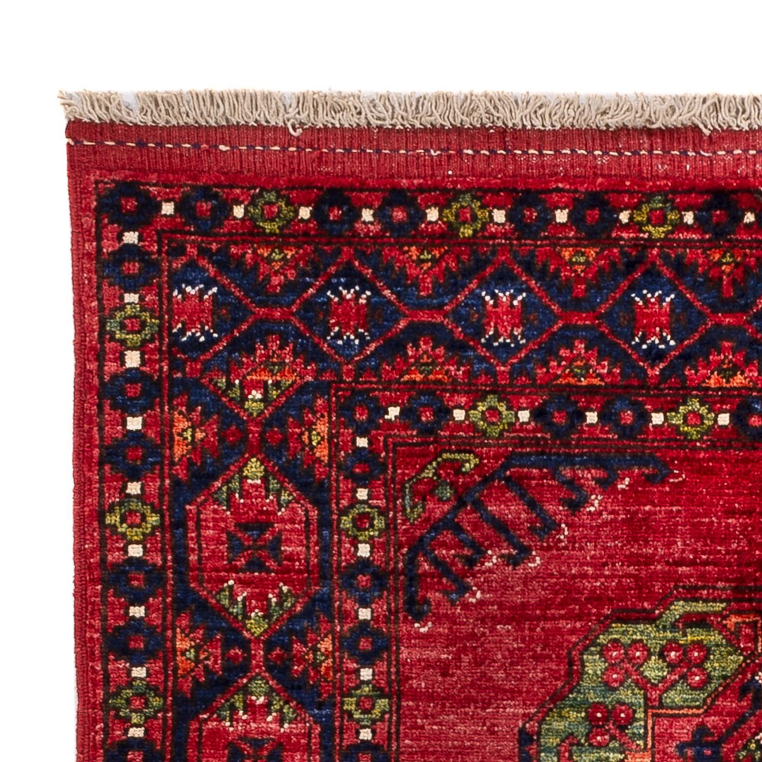 Tappeto afgano - Kunduz - 148 x 100 cm - rosso