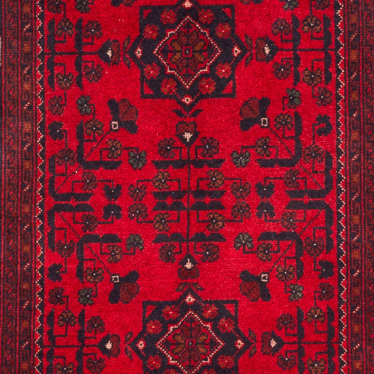 Tappeto afgano - Kunduz - 150 x 98 cm - rosso