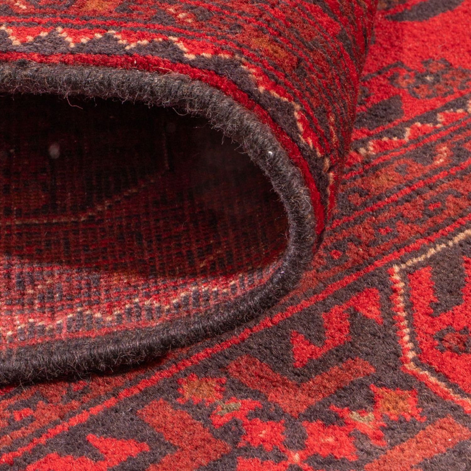 Tappeto afgano - Kunduz - 150 x 98 cm - rosso