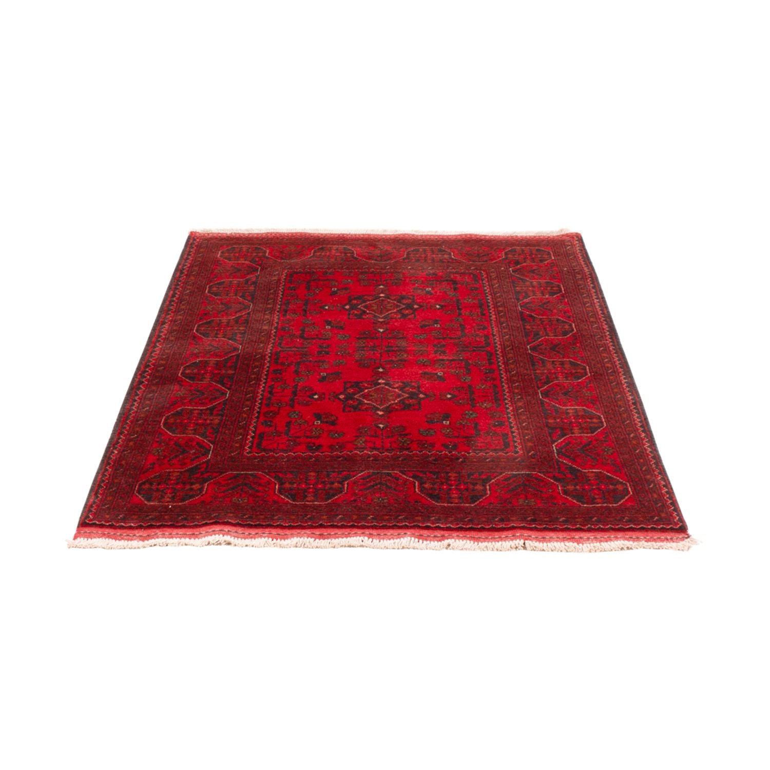 Tappeto afgano - Kunduz - 150 x 98 cm - rosso