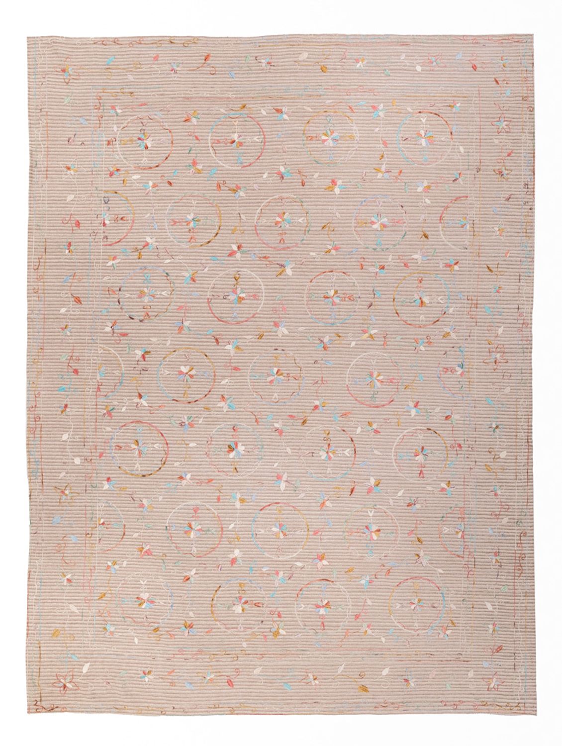 Tappeto Kelim - Orientale - Soumak - 336 x 236 cm - crema