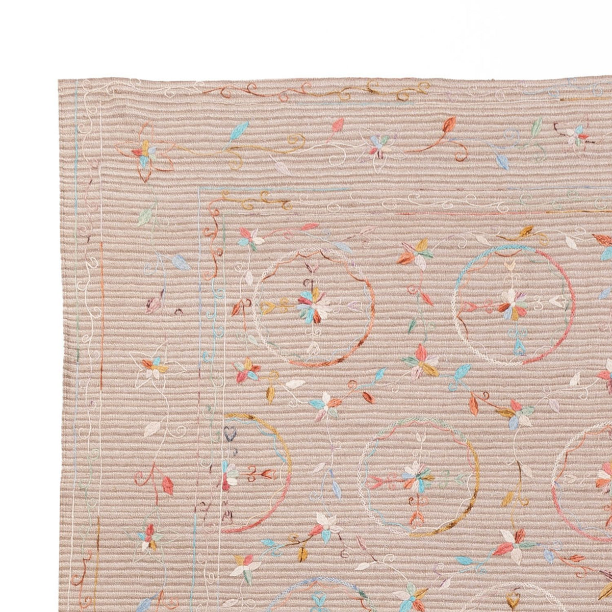 Tappeto Kelim - Orientale - Soumak - 336 x 236 cm - crema