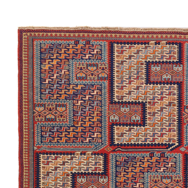 Tappeto Kelim - Orientale - Soumak - 217 x 157 cm - multicolore